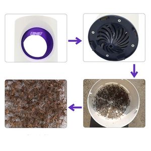 Lámpara Eléctrica UV Mata Mosquito Cilindro Blanco