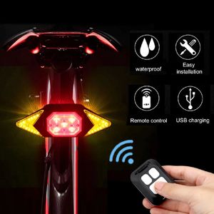Luz Direccional con Control Inalámbrico para Bicicleta