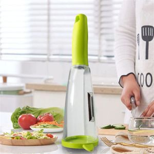 Pelador de Frutas y Verduras con Contenedor de Residuos