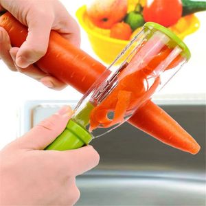 Pelador de Frutas y Verduras con Contenedor de Residuos