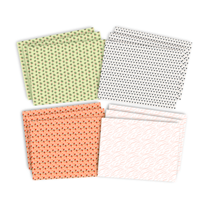 Set de papeles decorativos + stickers EVA
