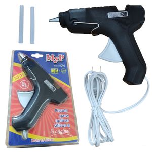 Pistola para Aplicar Silicona MyP 8002 40w 60hz + 2 Barras 10cm Negro