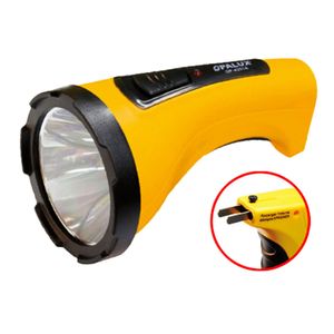 Linterna led Opalux OP-4251A, 5W, recargable, switch 2 tiempos luz baja y alta