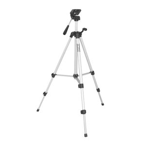 Trípode para cámara fotográfica, altura 51.6 cm - 136 cm, compatible con Nikon, Canon, Sony, cabezal giratorio 360°, aluminio, carga máx. 3 kg