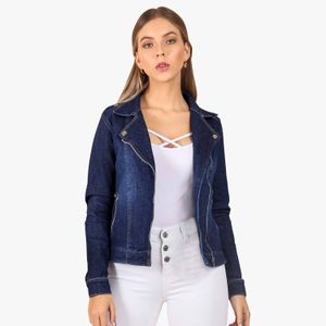 Casaca Denim Stretch Doomine Biker