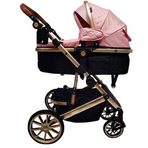 Coche Cuna Moisés Baby Kits MILÁN Rosado