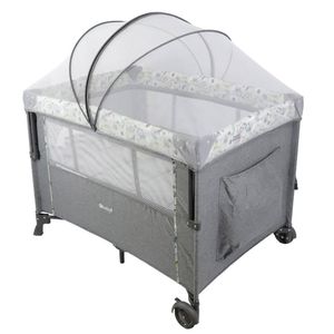 Cuna Colecho Nala EB751GB Gris/Azul Ebaby