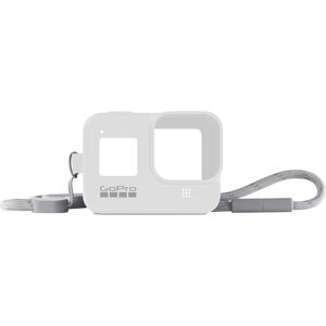 Funda Silicone Sleeve y Lanyard Kit GoPro HERO8 Blanco - AJSST-002
