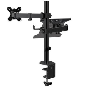Soporte Klip Xtreme Para Monitor 13 a 32 y Laptop 10 a 15,6 Negro Mate - KMM-301