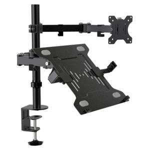 Soporte Klip Xtreme Para Monitor 13 a 32 y Laptop 10 a 15,6 Negro Mate - KMM-301