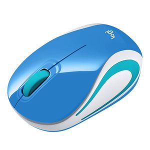 Mouse Logitech M187 Mini Wireless Refresh LIGHT Blue - 910-005363