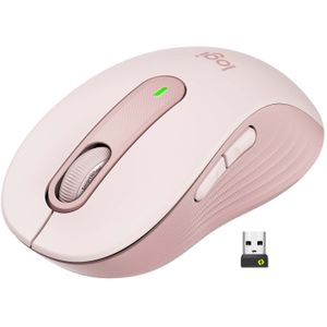 Mouse Logitech Signature M650 Wireless RF + Bluetooth 2000 dpi Rosa - 910-006251