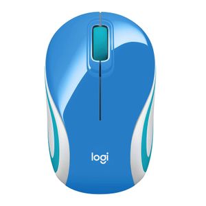 Mouse Logitech M187 Mini Wireless Refresh LIGHT Blue - 910-005363