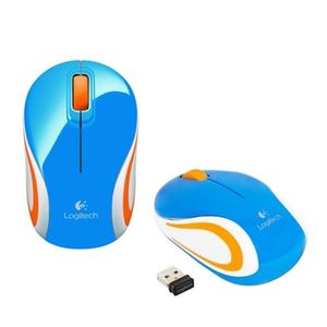 Mouse Logitech M187 Mini Wireless Blue - 910-003788