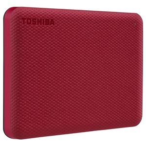 Disco Externo Toshiba 2TB Canvio Advance Rojo - HDTCA20XR3AA