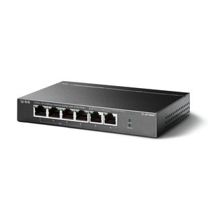 Switch TP-Link TL-SF1006P de 6 Puertos 10/100 Mbps (4 Puertos POE)