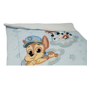 Edredón Flannel con Sherpa Paw Patrol Nube Cuna