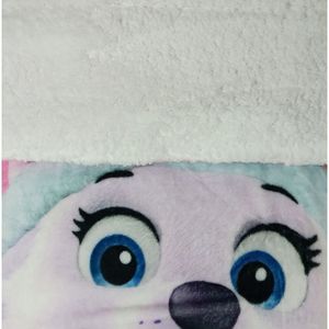 Edredón Flannel con Sherpa y 1 Funda Sham Paw Patrol Sweet 1.5 plz
