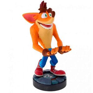 Figura Crash Bandicoot Cable Guys Soporte 20cm