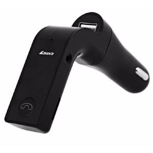 Transmisor Fm Bluetooth para Auto Carg7 Música Radio Negro
