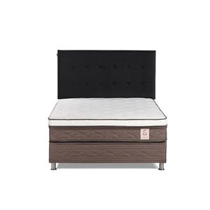 Dormitorio Box Tarima New Style 6 2 Plazas + Cabecera West Grafito