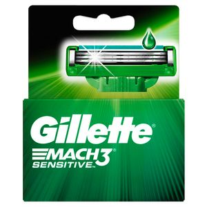 Mach3 Gillette Sensitive Cartuchos para Afeitar 6 unidades