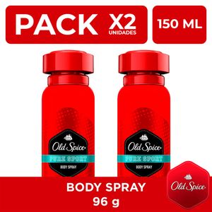 Desodorante Spray Corporal Old Spice Pure Sport 150ml PackX2