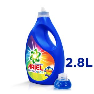 Detergente Ariel Líquido Revitacolor Ropa Color 2.8L