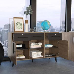 Armario Archivador Bilbao - Miel/Wengue