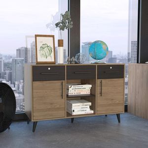 Armario Archivador Bilbao - Miel/Wengue