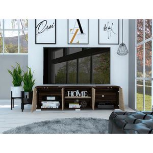 Rack Fraktal TV 80" Z-180 - Habano