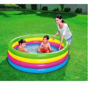 Piscina Inflable Intex Arcoíris de 114 x 25 cm