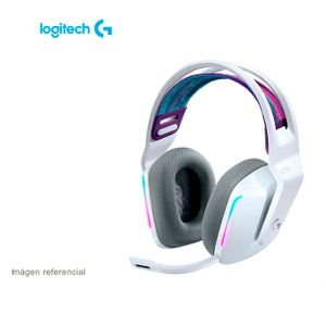 Audifono Gaming Logitech G G733 Lightspeed Wireless RGB White