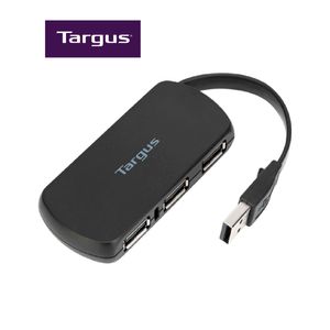 Hub USB Targus 4 Puertos USB 2.0, Black (ACH114LP)