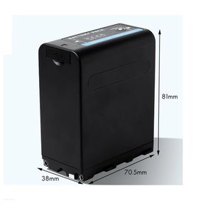 Batería NP-F990 para Sony de 13,4000mah
