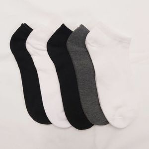Medias Madison Pack X5 Cortas Blanco1 Hombre