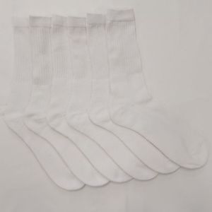 Medias Madison Pack X6 Gruesas Blanco1 Hombre