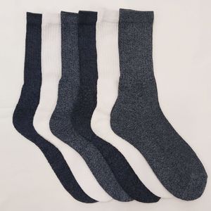 Medias Madison Pack X6 Gruesas Azul01 Hombre