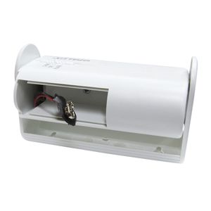 Alarma y timbre Opalux ST-96 con sensor, distancia de detección 8m, blanco