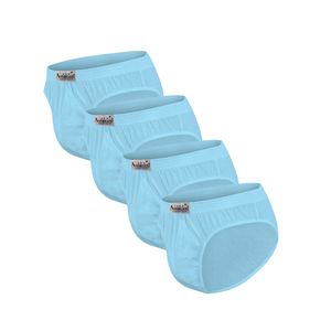 Pack x4 Trusa Clásica Americano Celeste