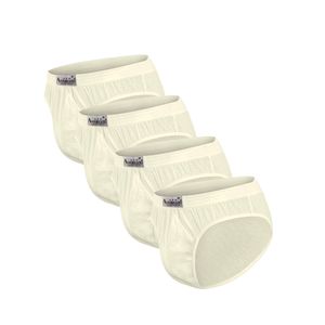 Pack x4 Trusa Clásica Americano Crema