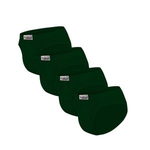 Pack x4 Trusa Clásica Americano Verde Petroleo