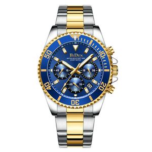 Reloj Biden 0163.02 Azul de Lujo para hombre de Acero Inoxidable