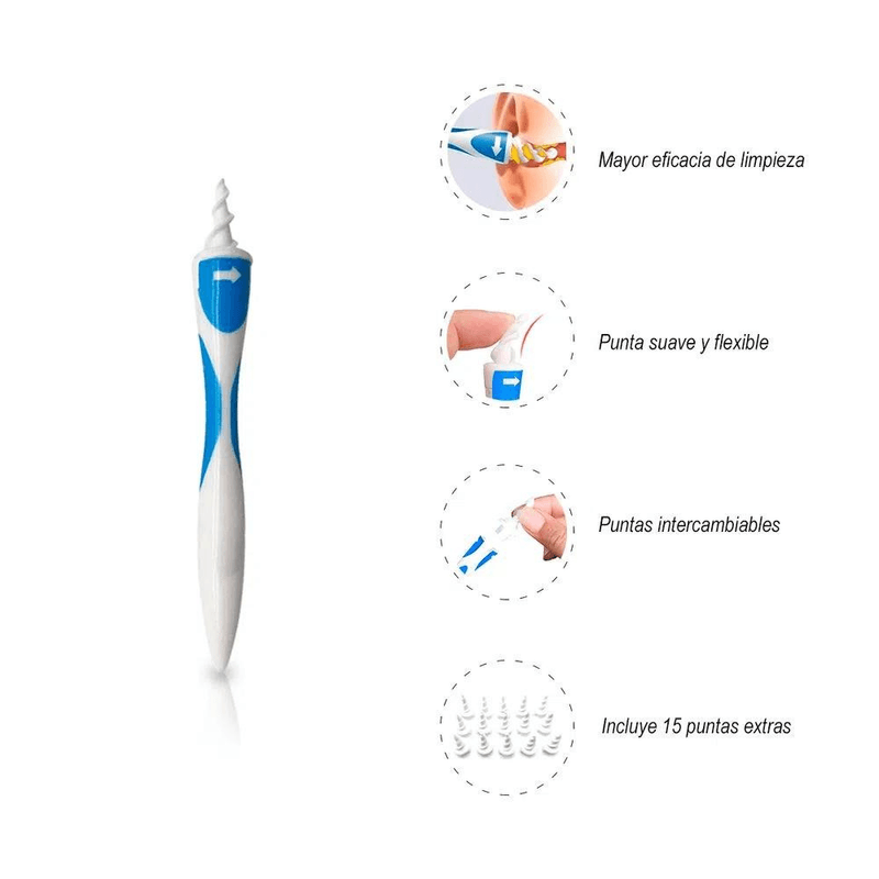 Limpiador de Oido espiral