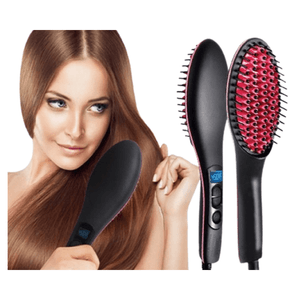 Cepillo Alisador Eléctrico para Cabello
