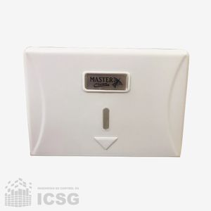 Dispensador de toallas de papel sujeto a la pared