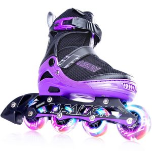 Patines Lineales Tallas 40-42 Papaison XZY-306 - Lila