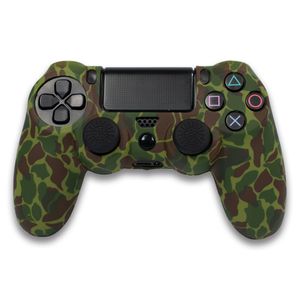 Funda de Silicona para mando de PS4 Verde