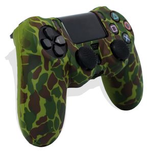Funda de Silicona para mando de PS4 Verde