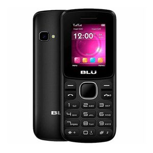 Celular Blu A120 GMS, 32MB, 32MB ram, cámara VGA, 600 mAh, 1.8", negro